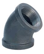 Elbow 45°-Ductile iron threaded fittings